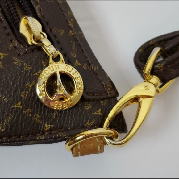 LA TOUR EIFFEL Triangle Sling Crossbody Bag - Picture 8 of 10